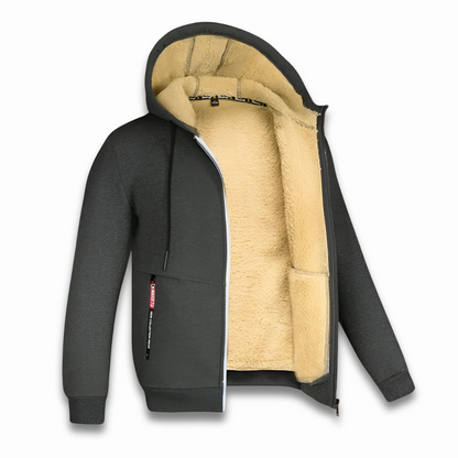 Kasper | Fleece-hettegenser for menn