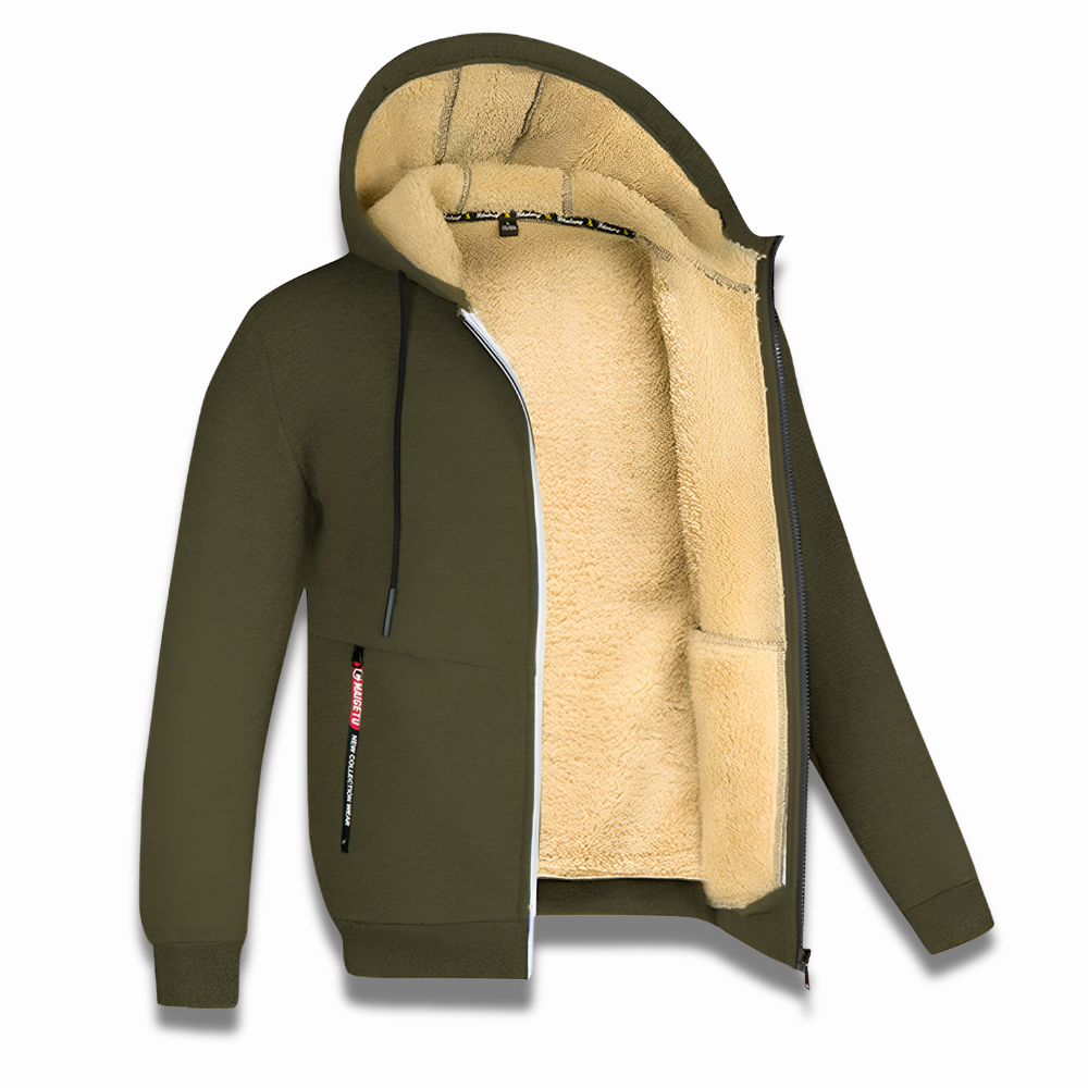 Kasper | Fleece-hettegenser for menn